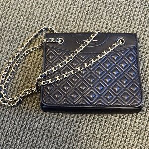 TORY BURCH Fleming Quilted Flap Shoulder Bag